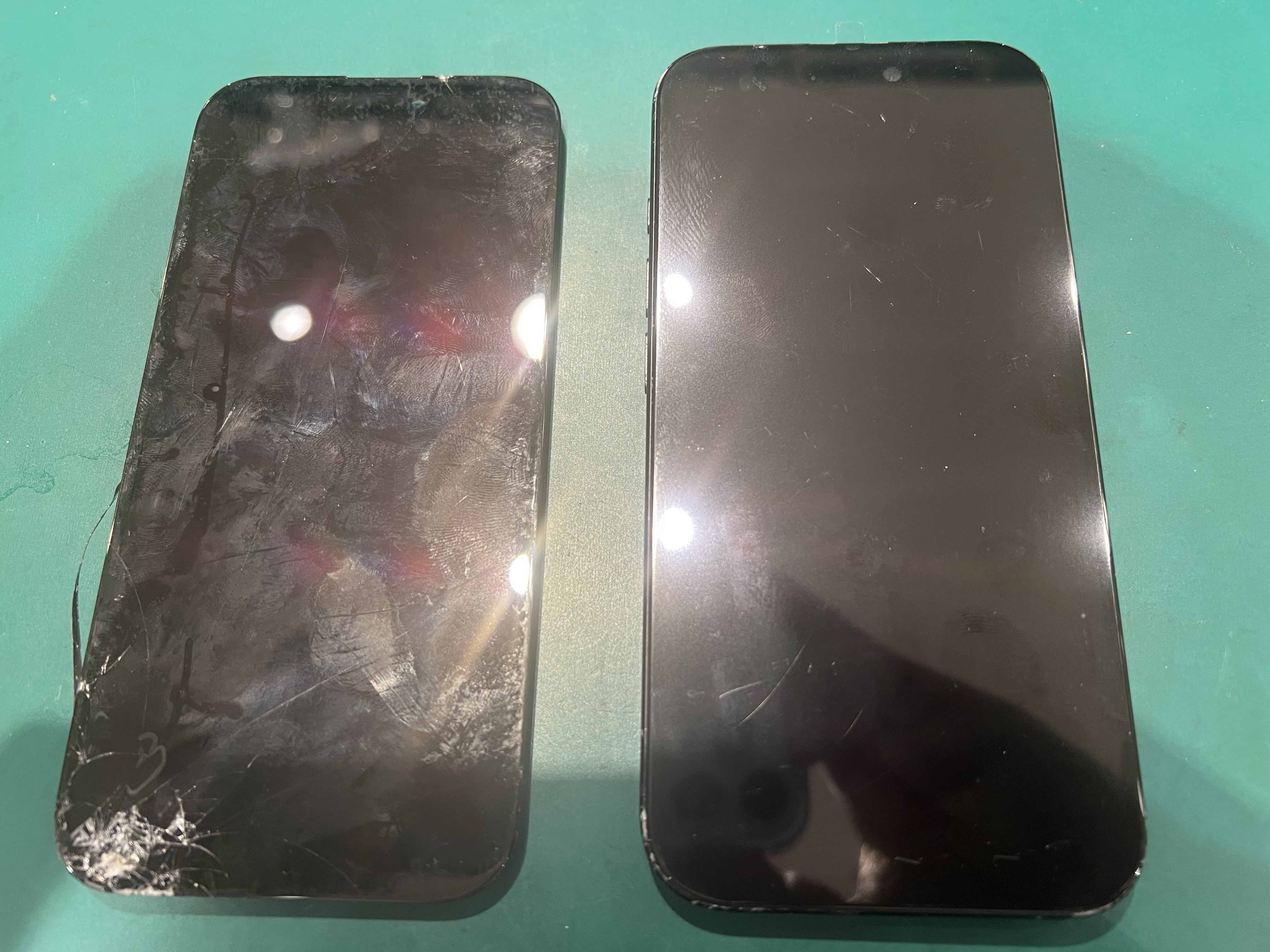 【高輪台よりご来店】iPhone 16の液晶画面交換修理のご依頼をいただきました！